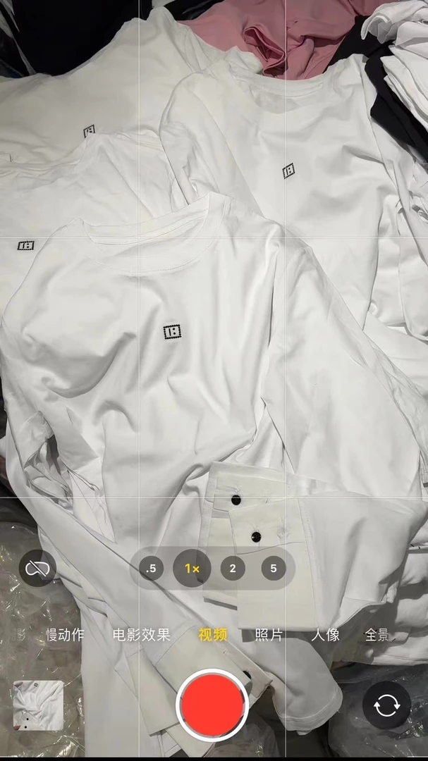 泡芙～欧货白T简约显瘦百搭