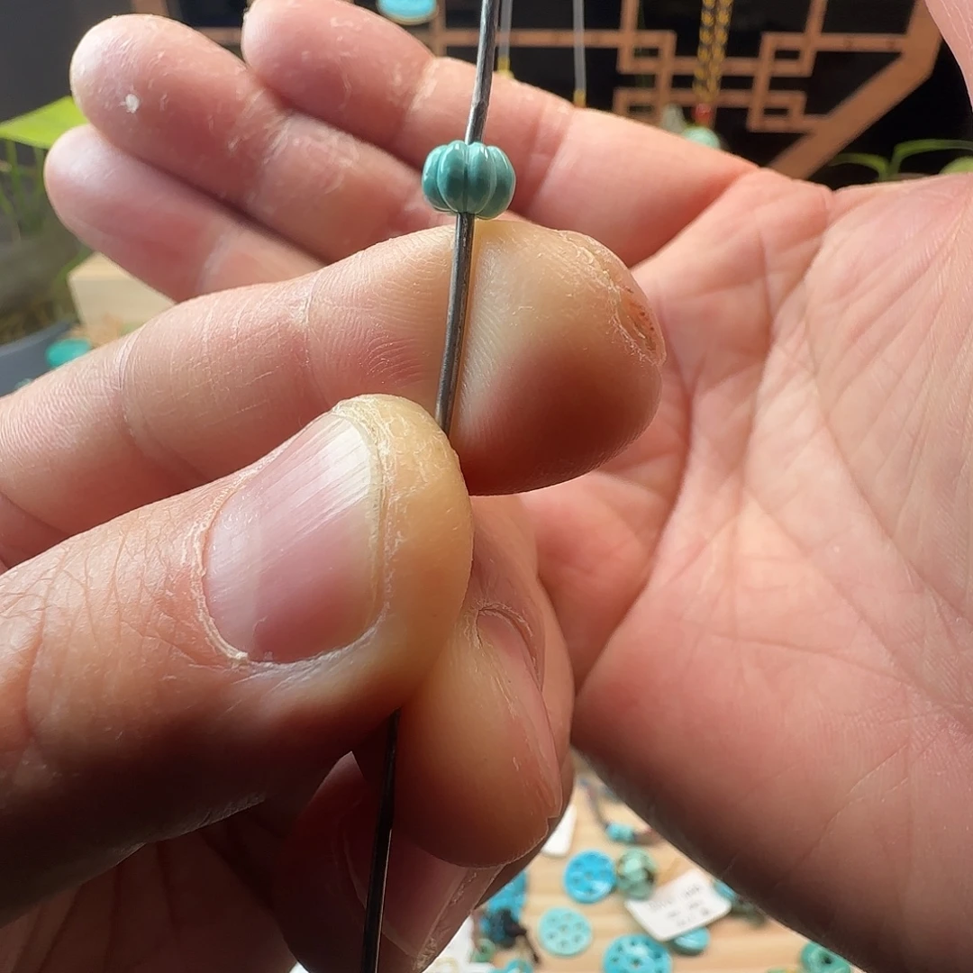 绿松石未镶嵌珠宝半成品