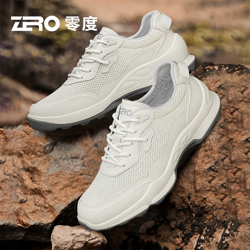 ZRO零度男鞋运动休闲鞋2025夏季新款男士时尚舒适透气轻便减震鞋
