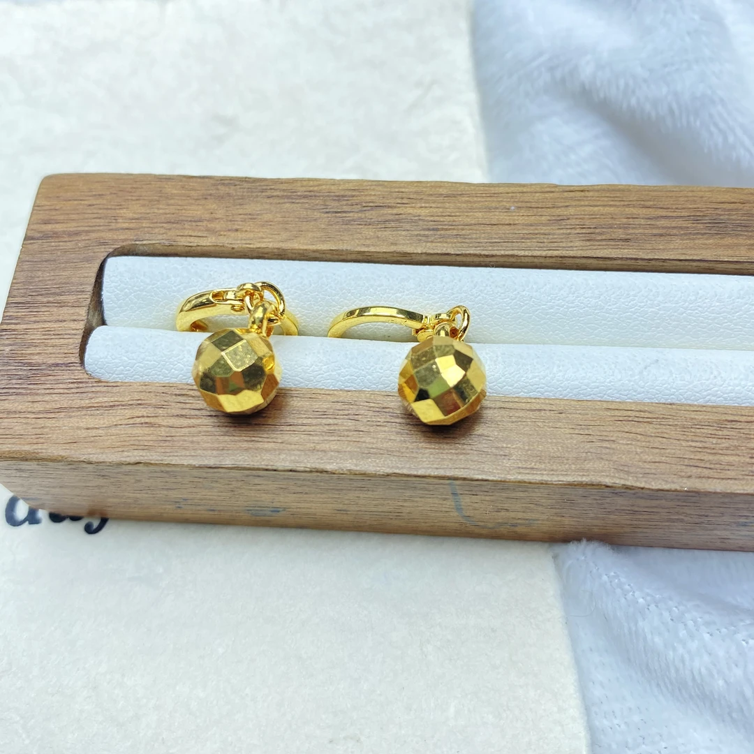 耳饰 G黄色蹦迪珠耳扣多样性发货47115