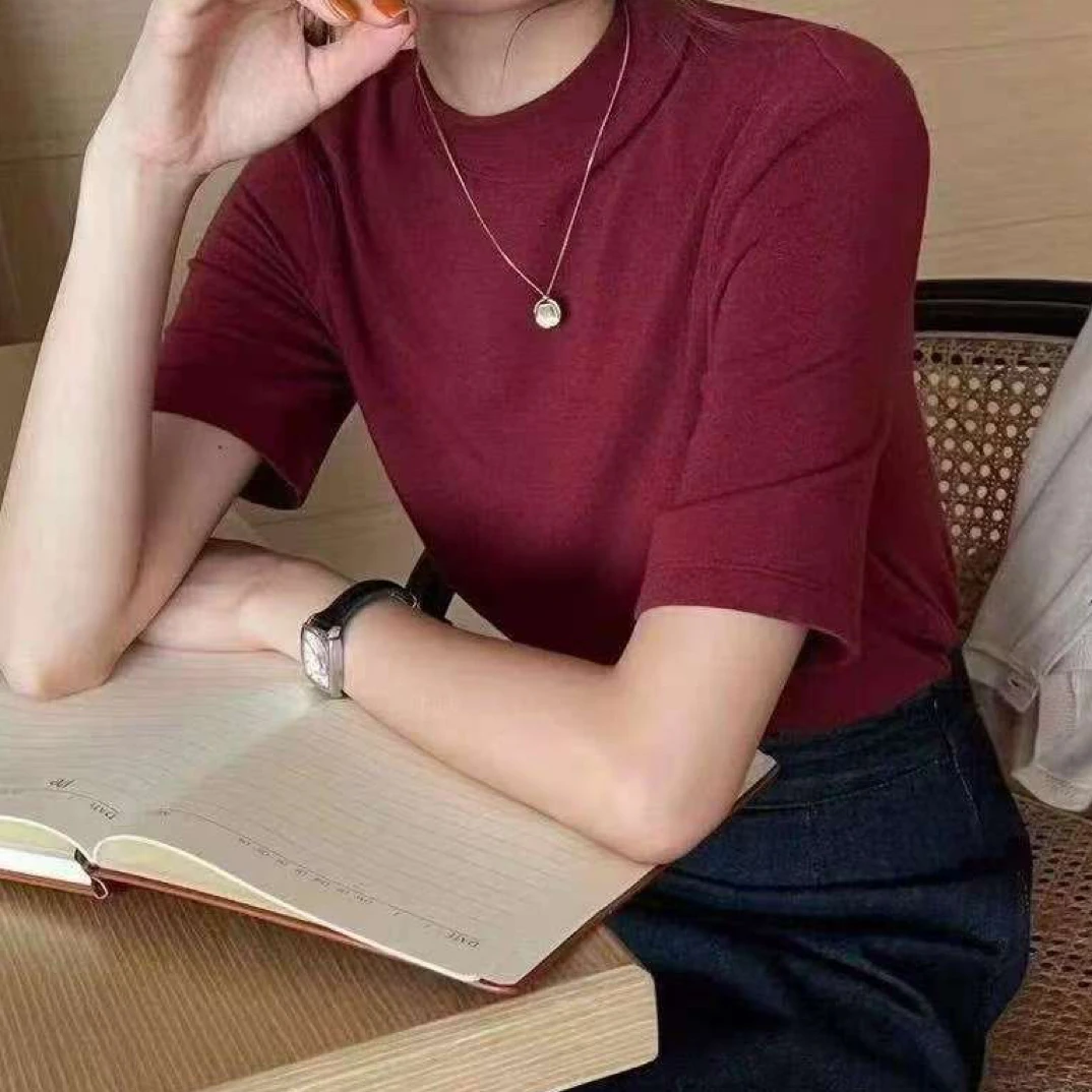 扣号链接（备注编码）半高领打底显瘦款