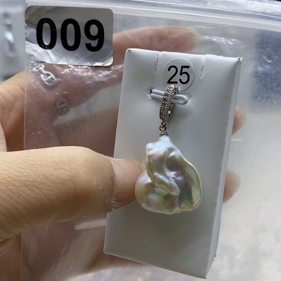 合金耳饰淡水珍珠