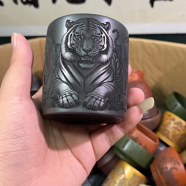 茶杯紫砂全手工紫砂主人杯