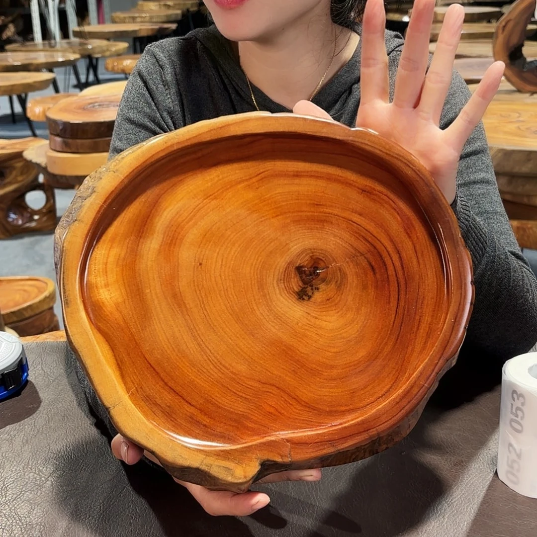 香樟木精品手作干泡盘27-24-4