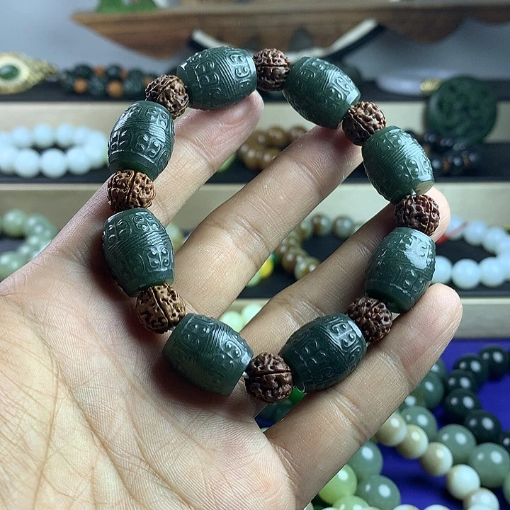 手串未镶嵌和田玉