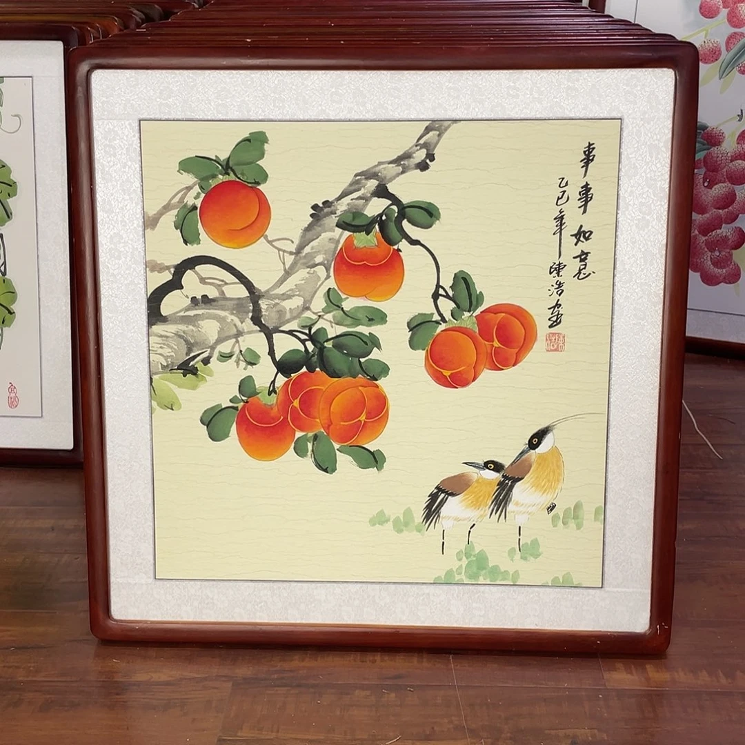 国画带框尺寸63*63厘米
