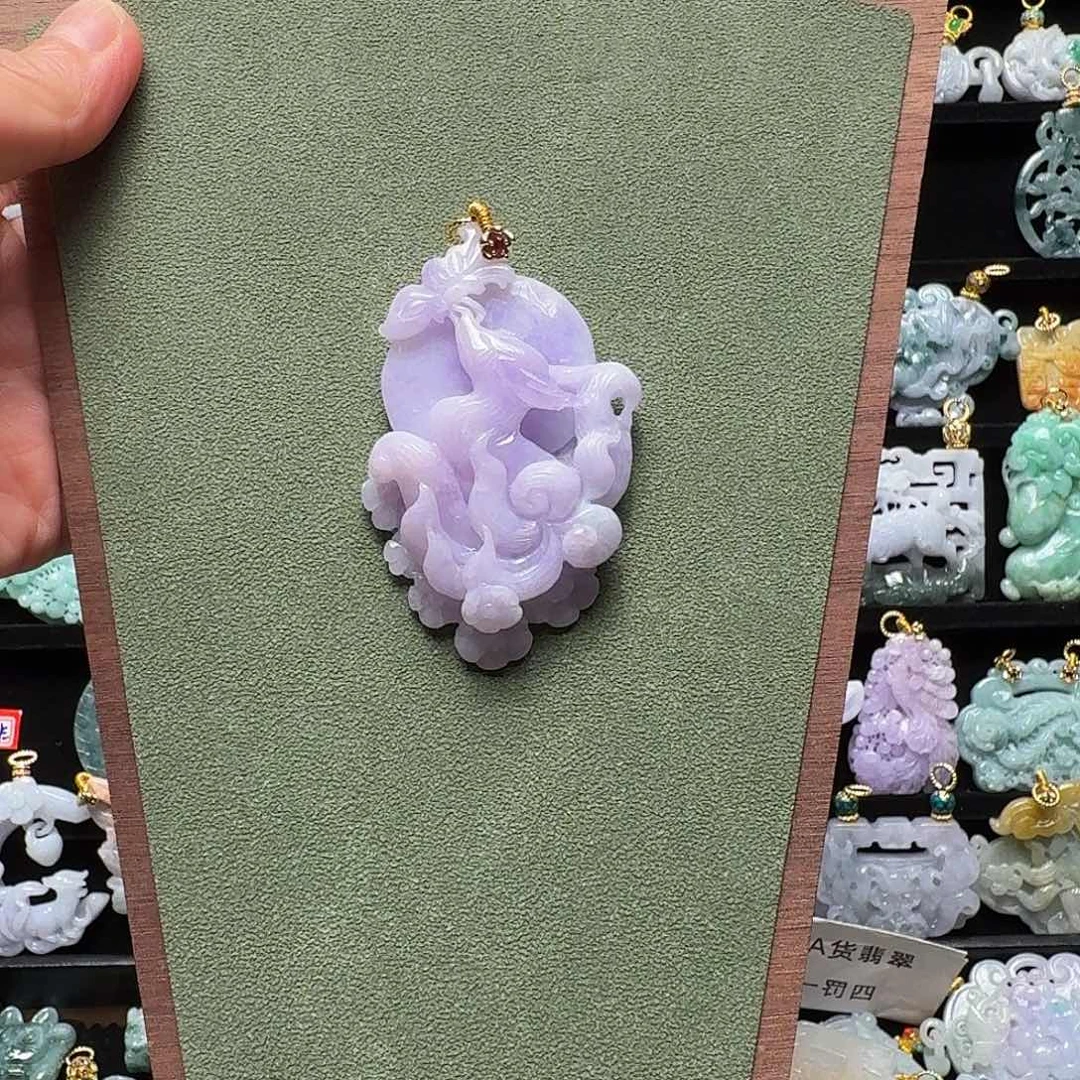 吊坠(赠链)合金翡翠