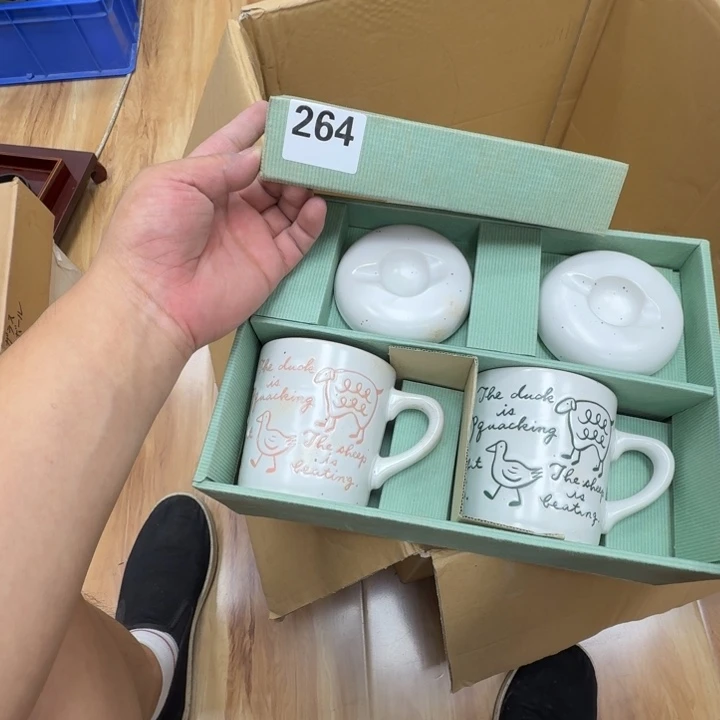 瓷片工艺品摆件瓷器摆件正能量