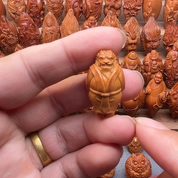 吊坠橄榄核18龙王爷