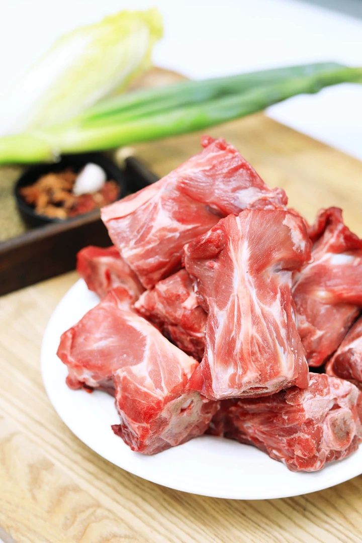 【满肉羊脖骨5/10斤】清真认证羊蝎子骨髓丰富炖卤鑫顺诚顺丰冷链