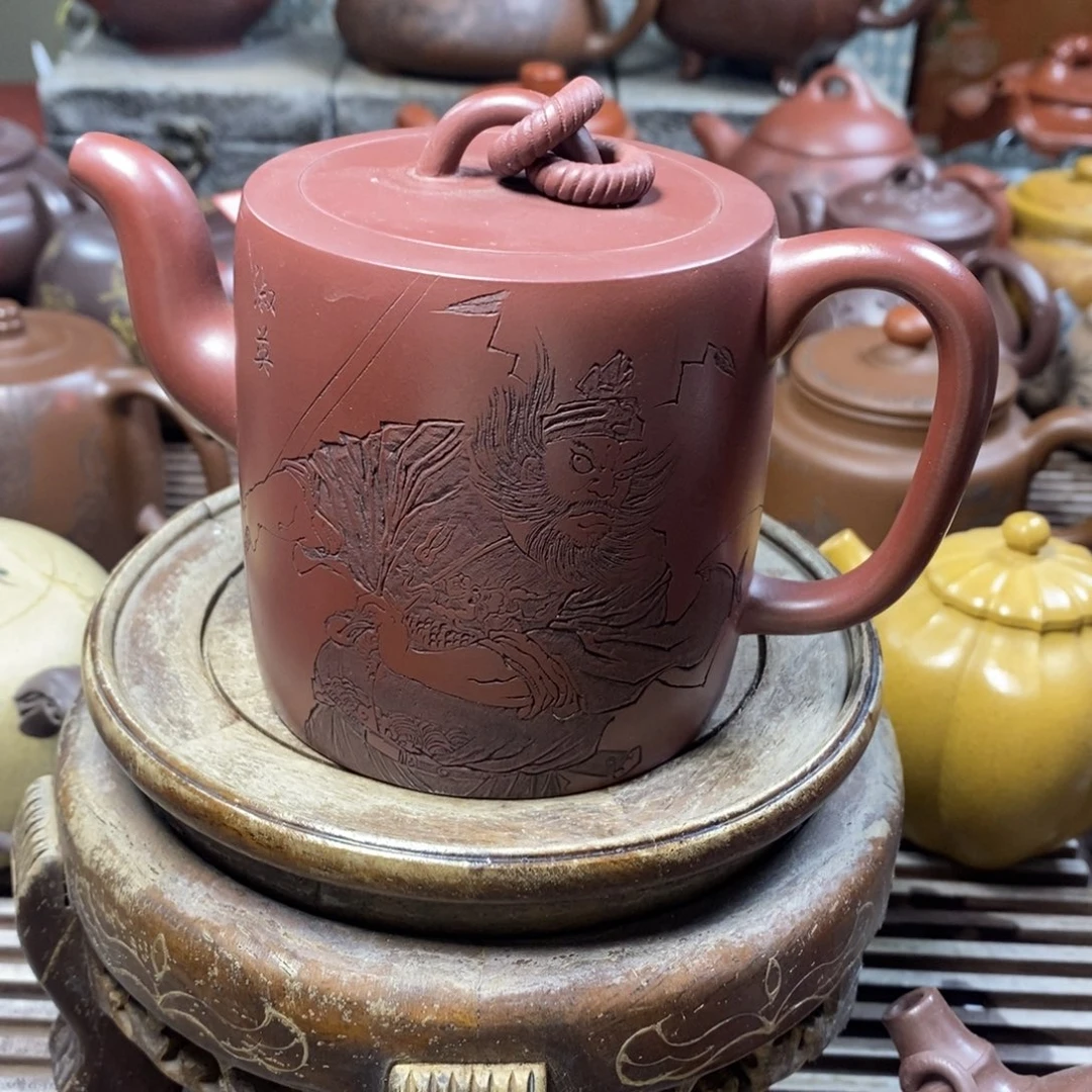 紫砂茶壶原矿手工7