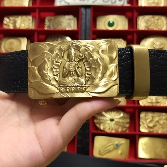 纯铜腰带扣大势自动扣