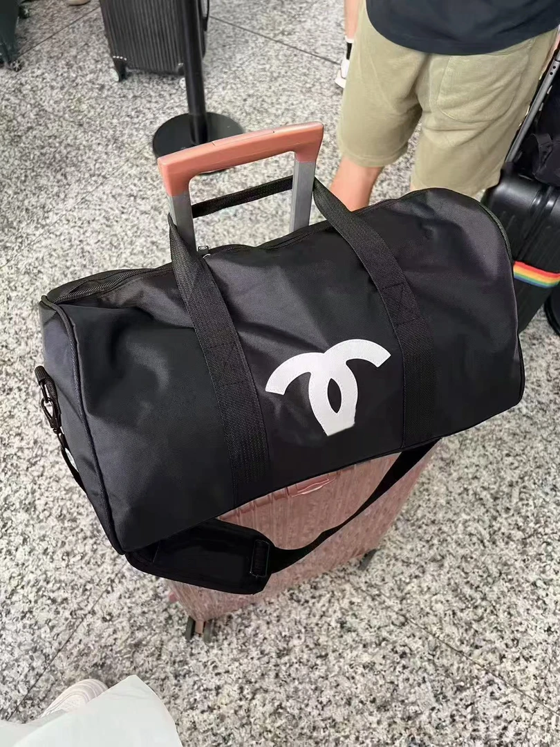 B-1010 小香简约帆布旅行袋