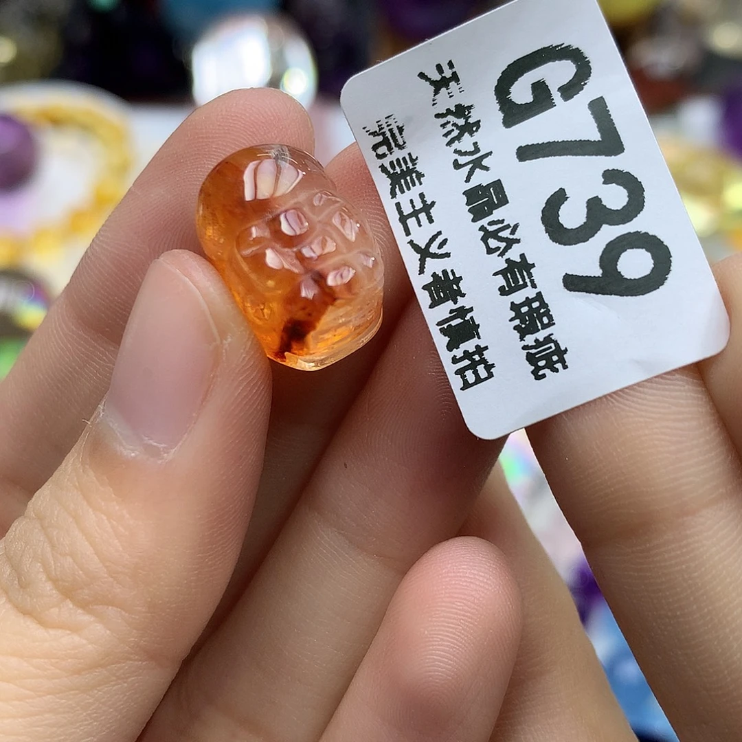 未镶嵌珠宝半成品水晶胶花貔貅