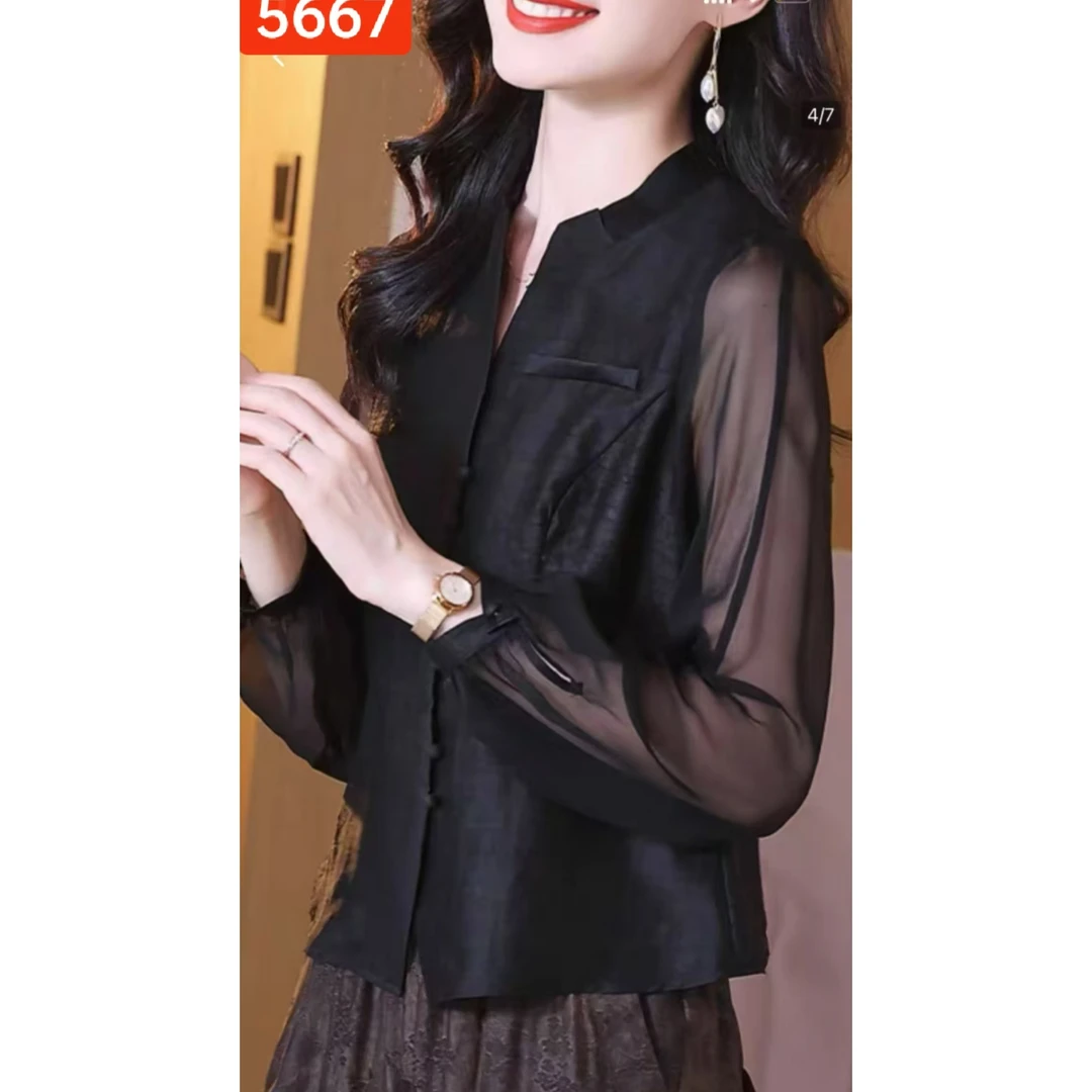 5667-3新款女士小衫