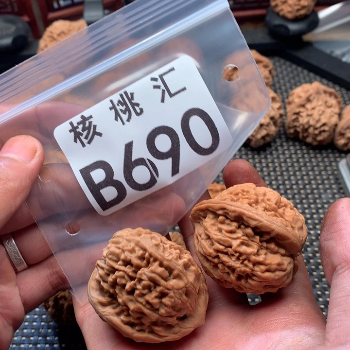 吊坠文玩核桃莲花