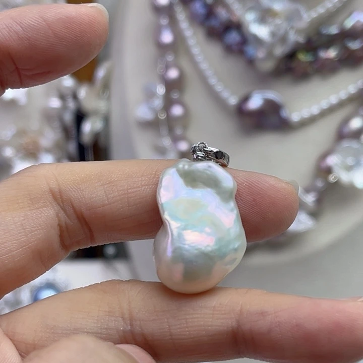 小***杨淡水珍珠未镶嵌吊坠(赠链)