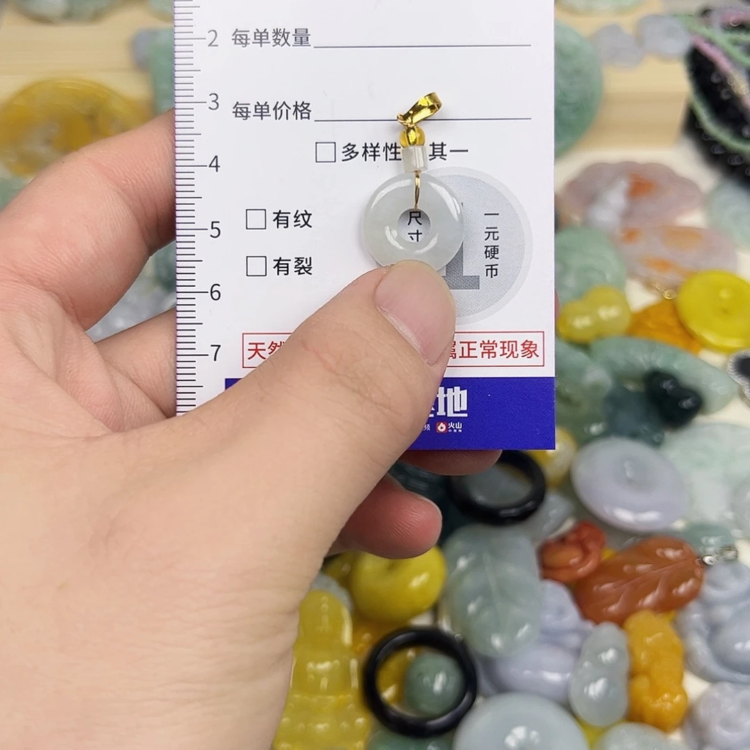 翡翠未镶嵌颈饰Hhh