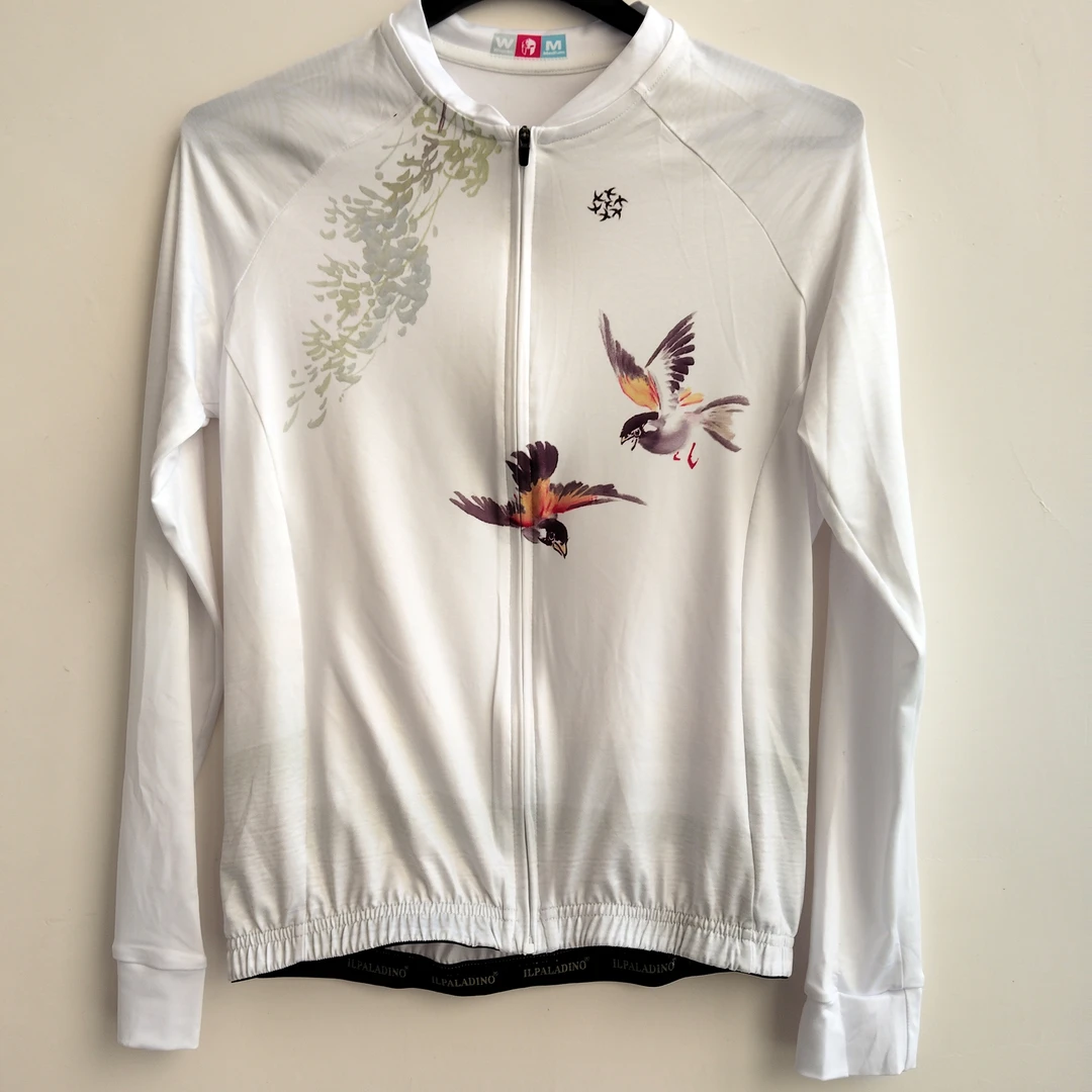 SQ 2097【国风款牛奶丝长袖女士 】ILPALADINO专业版骑行服户外