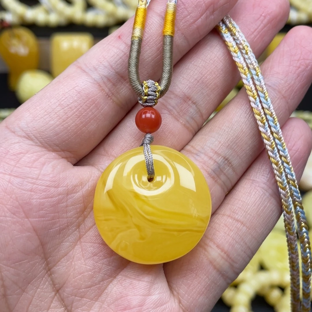 琥珀未镶嵌裸石琥珀蜜蜡