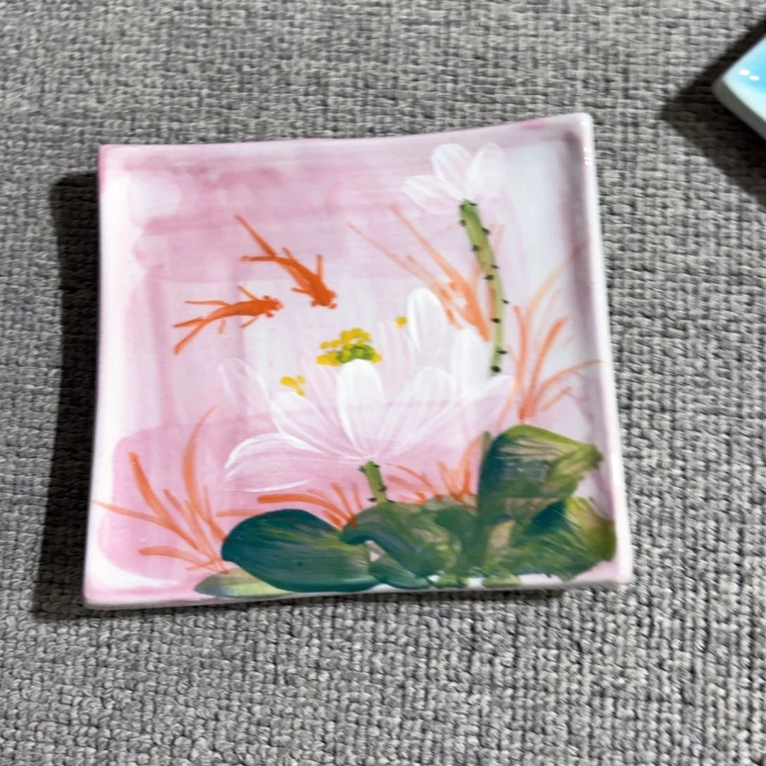 景德镇手绘高温釉下彩陶瓷茶具