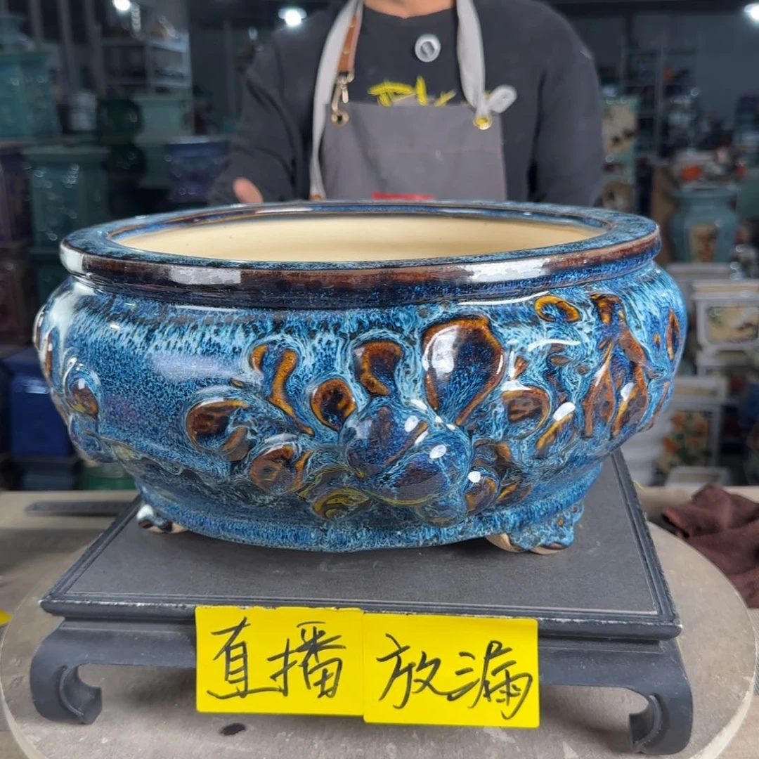 一风堂石湾花盆。