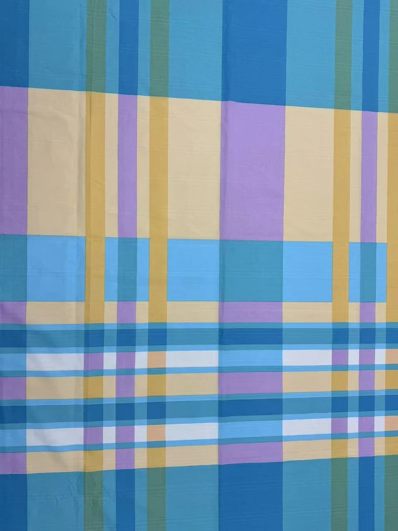 【大蓝格】 床单1.45*2.4 加厚 细沙粗布 透气吸汗±5CM正常