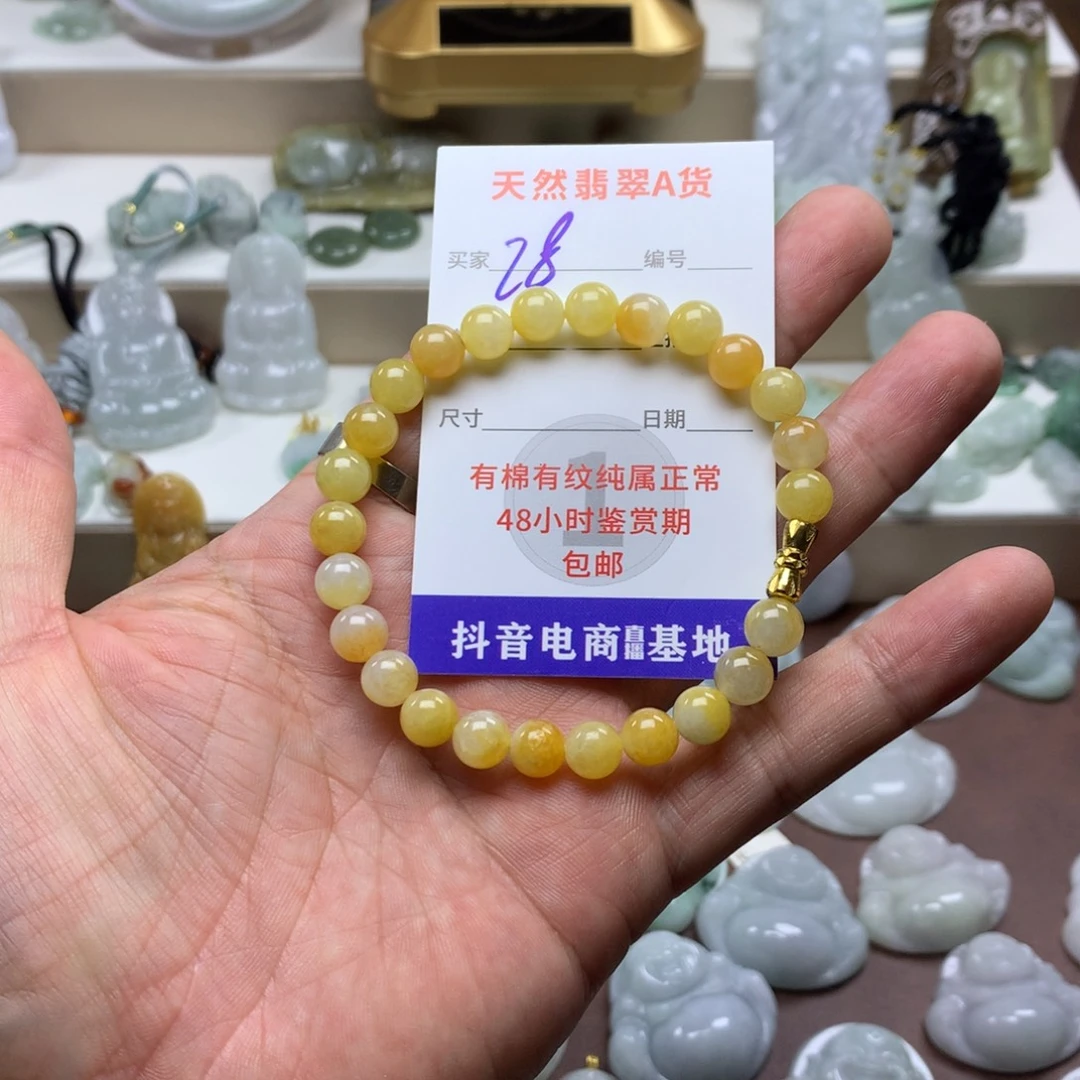 颈饰未镶嵌翡翠缅甸A货翡翠