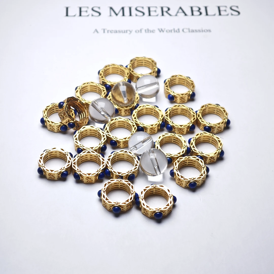 晶匠天然白水晶单珠 多样性发其一编号-BB0728简约 DIY珠料