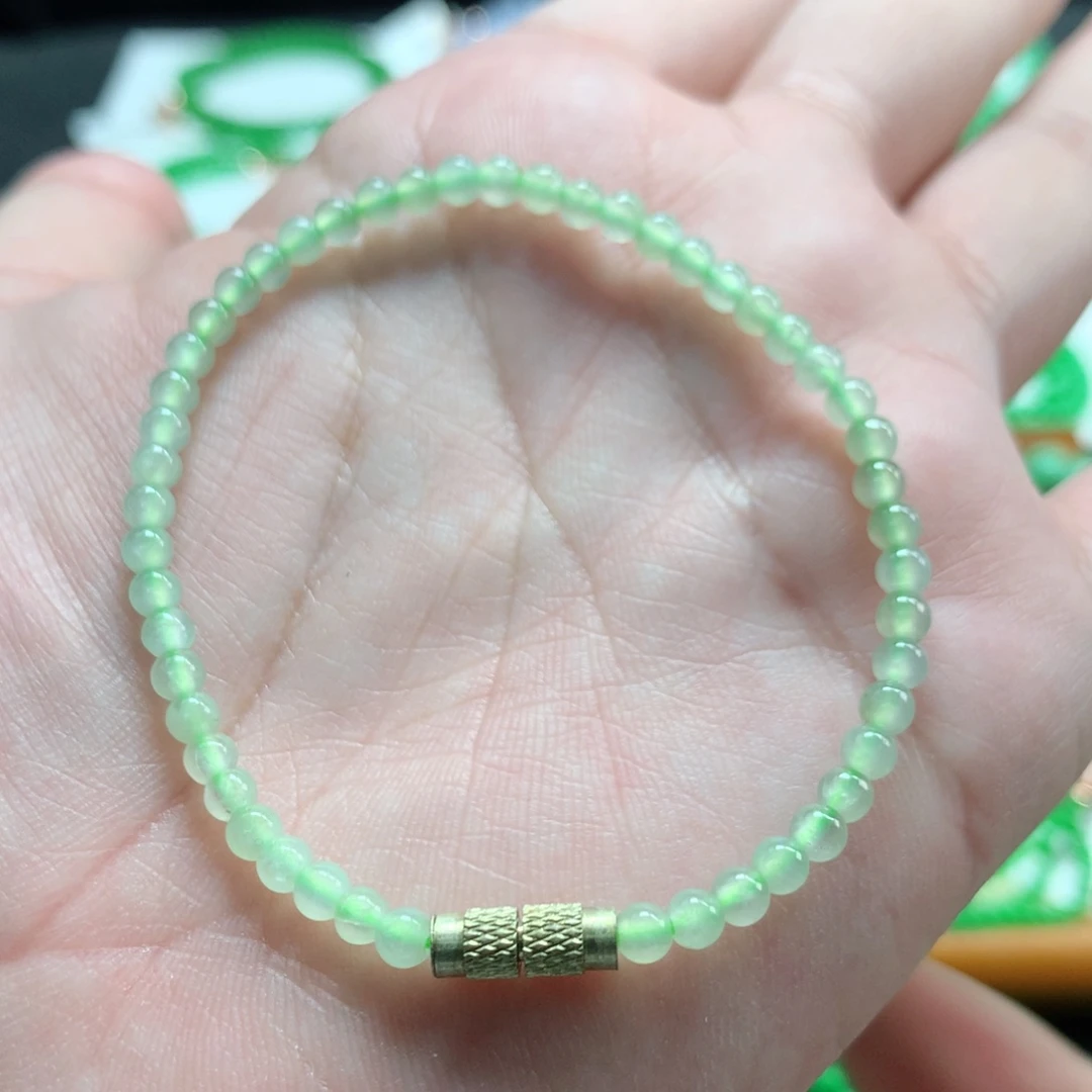 翡翠未镶嵌手链翡翠
