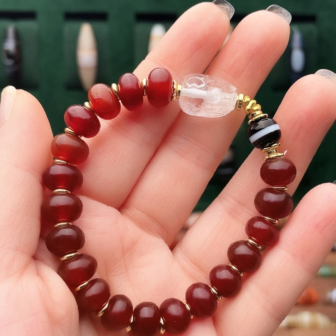 玛瑙/玉髓合金珠宝半成品