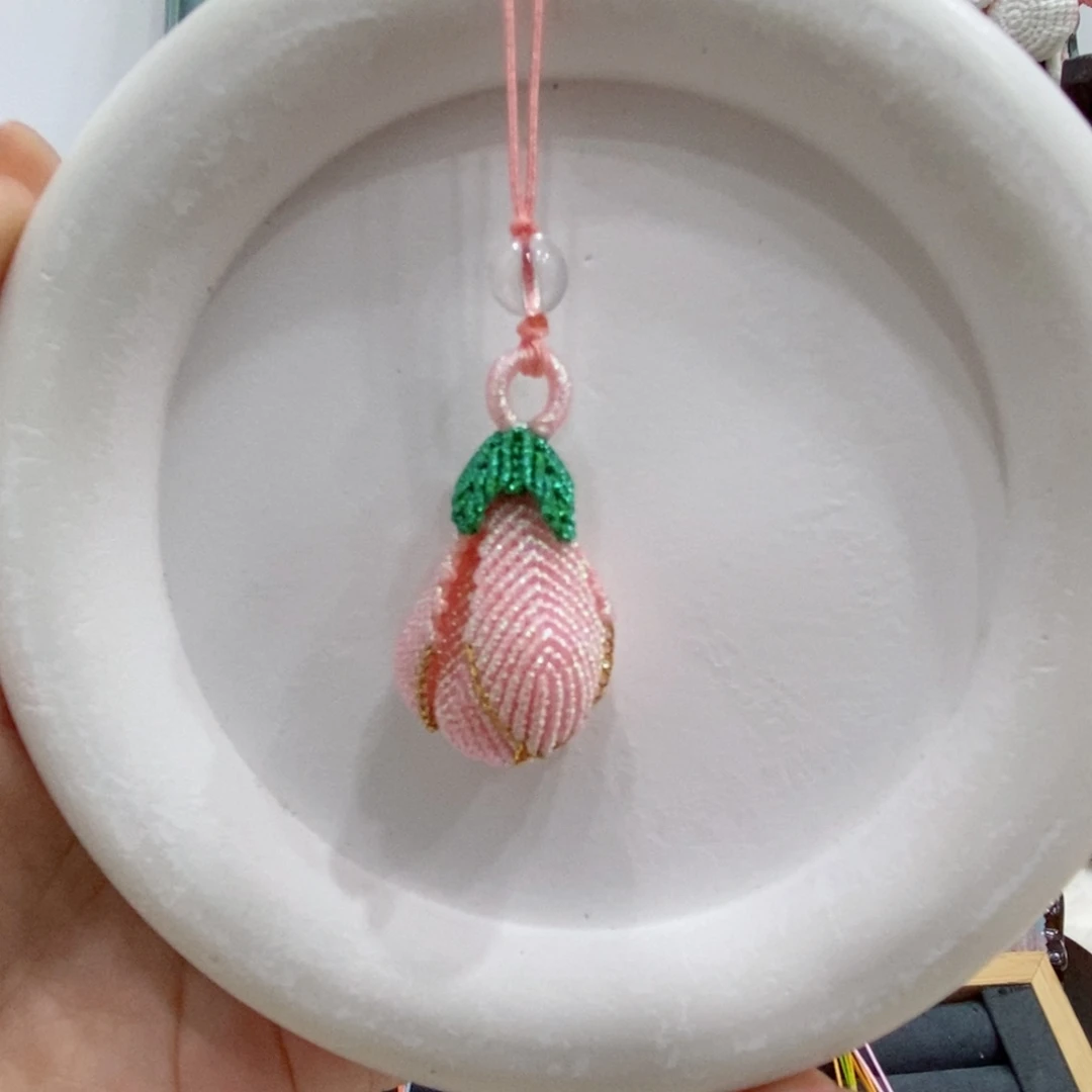 手机挂件手工编绳