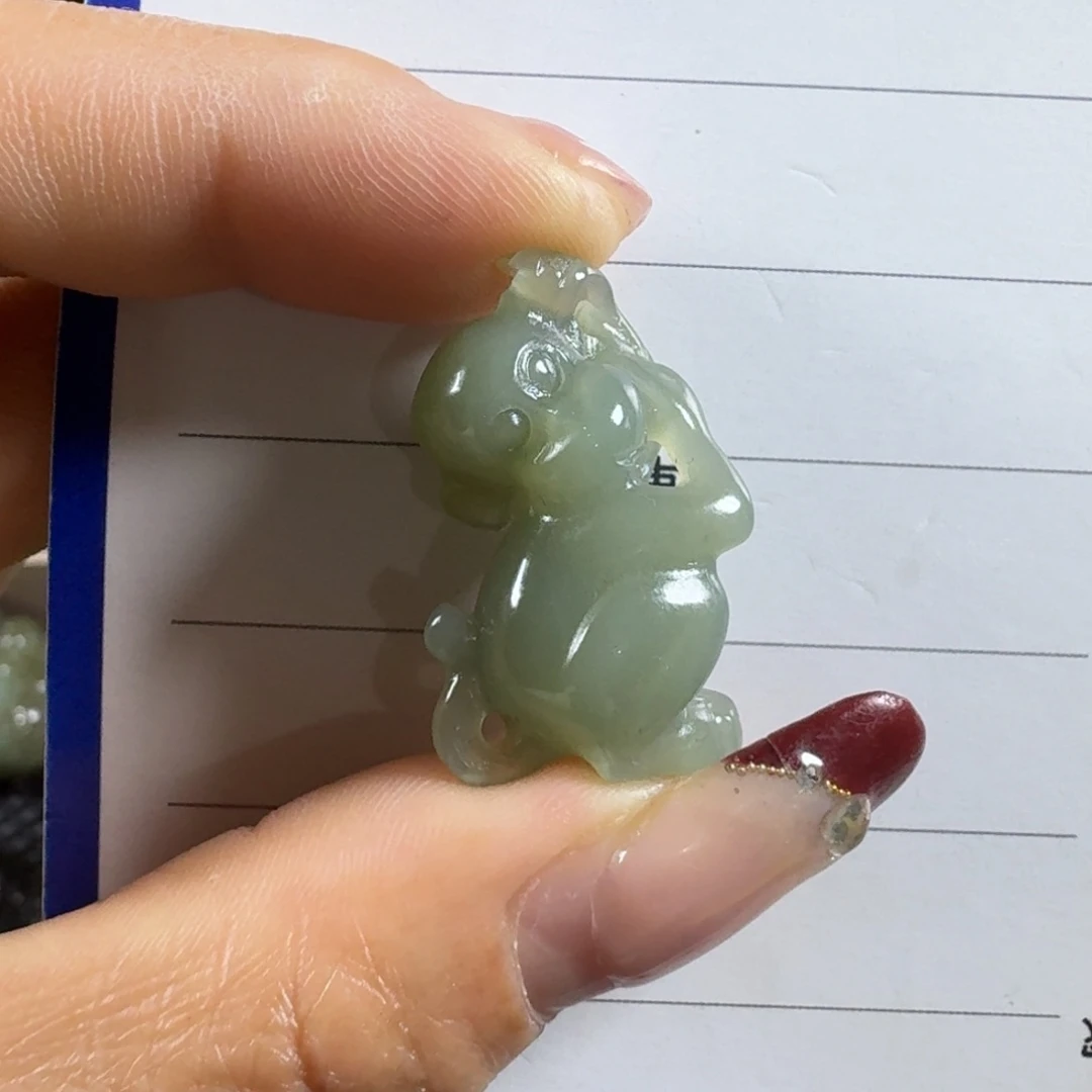 和田玉挂件未镶嵌和*缘