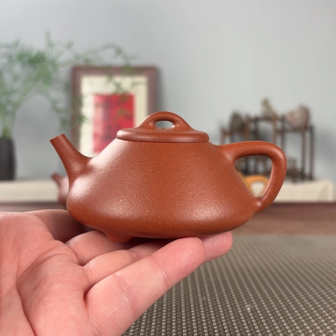 紫砂茶壶黄龙山原矿紫砂壶170