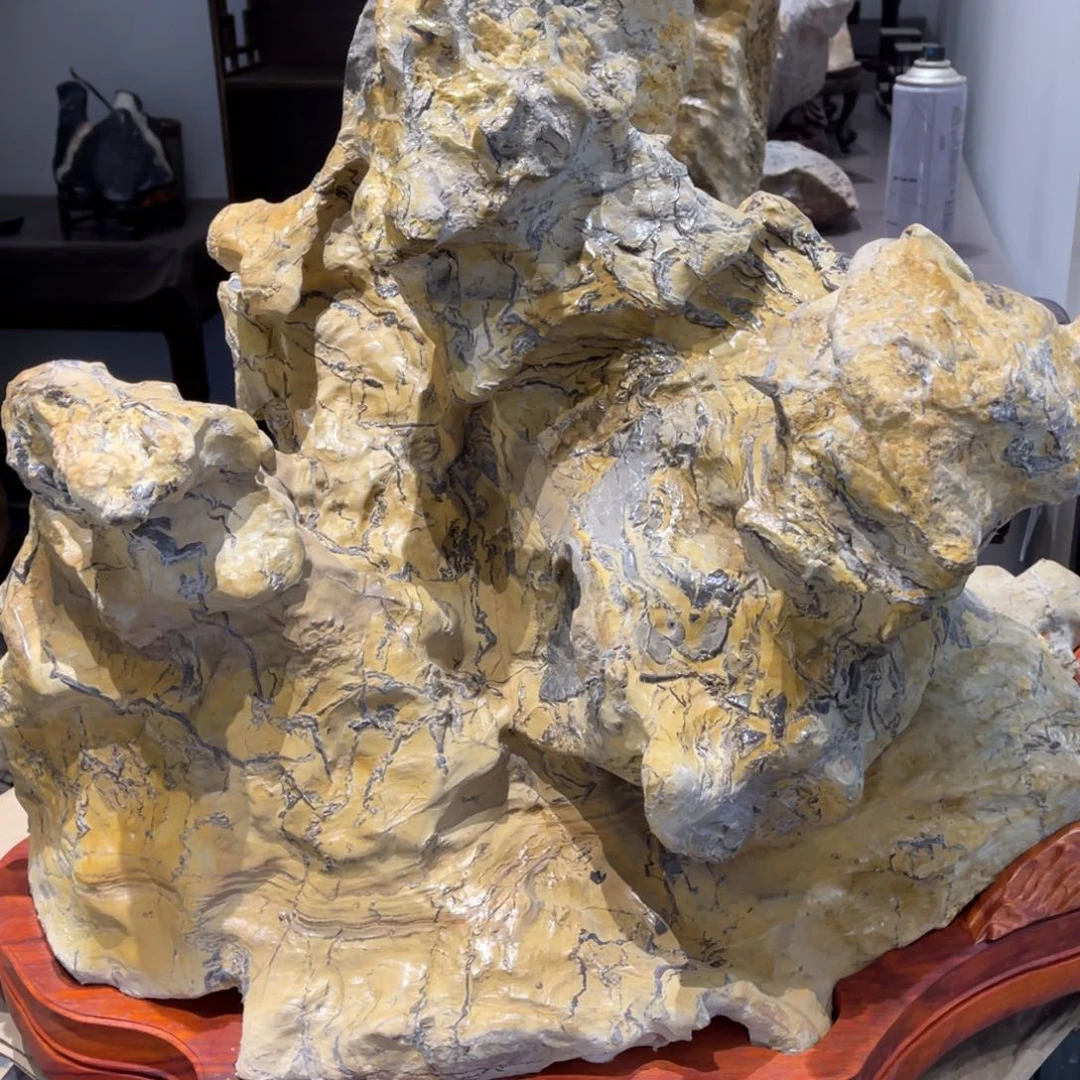 雨***浪石材灵璧亲密爱人是因为他没有