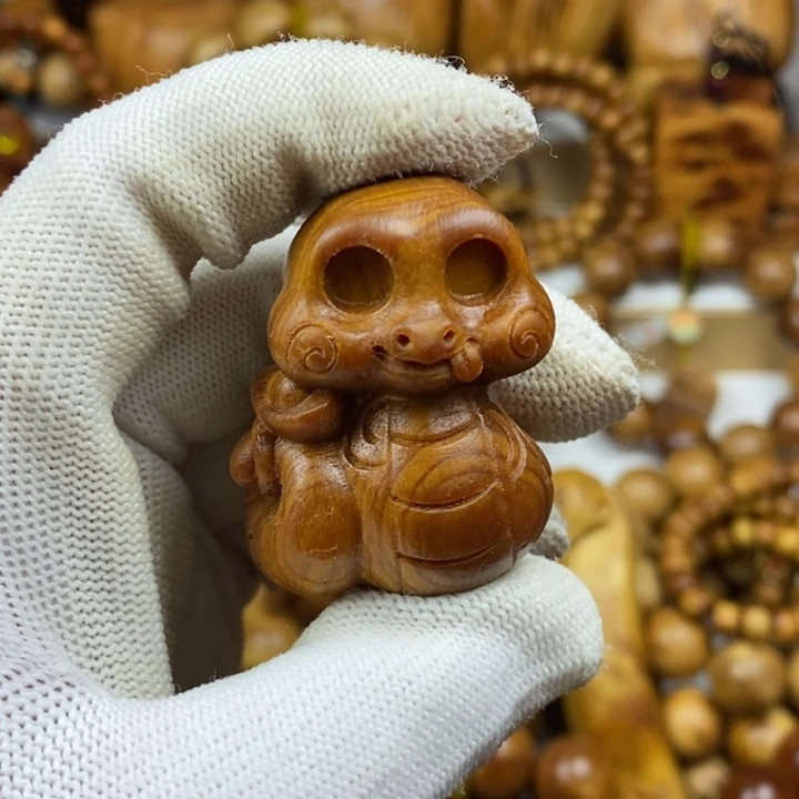 老***乐柏木（崖柏）蛇手把