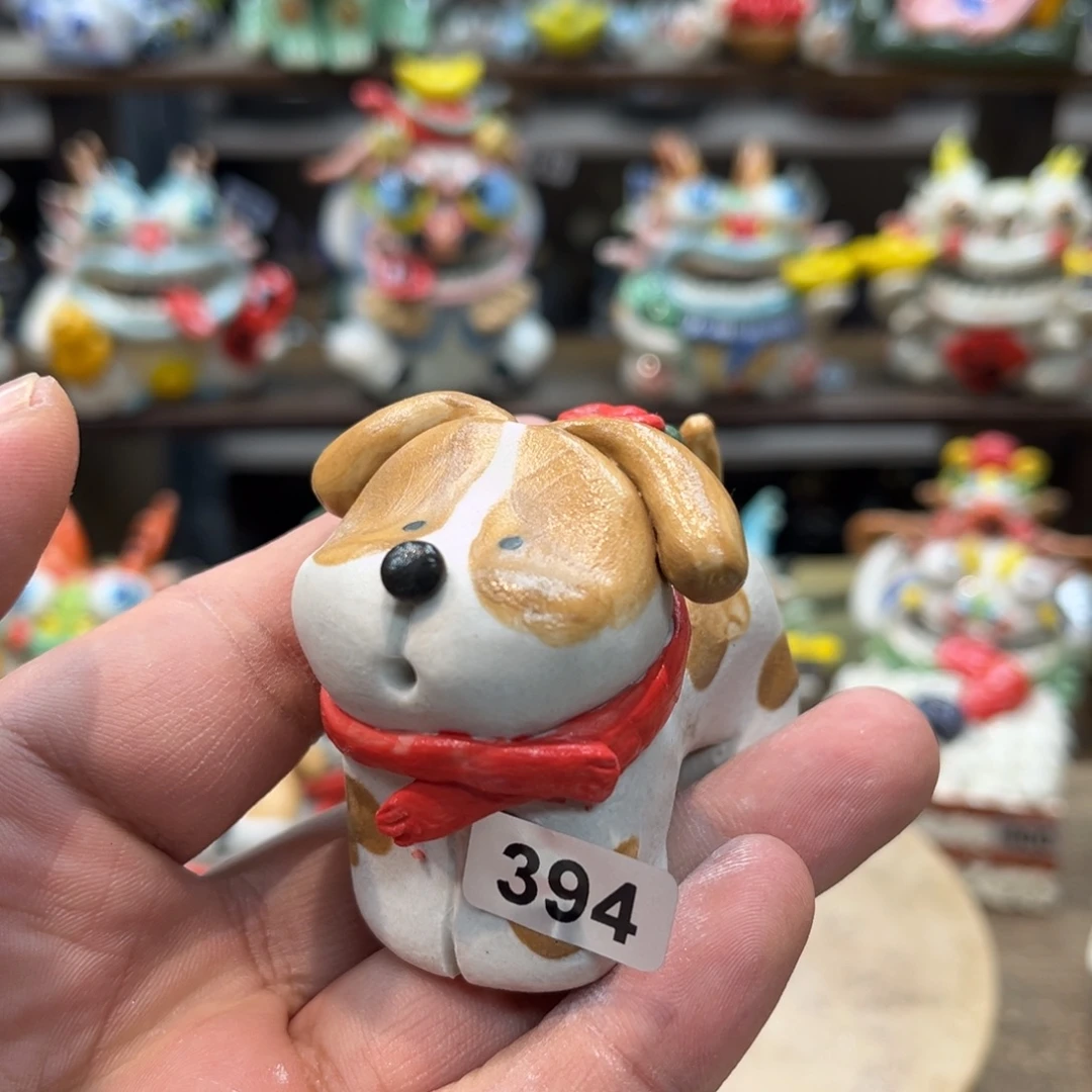 摆件纯手工抽象陶瓷摆件394