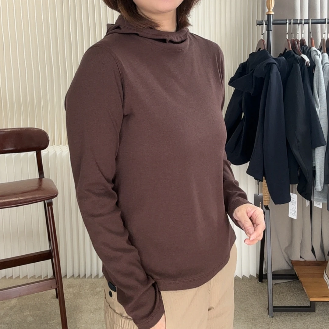 涛姐服饰  25年早秋新品 3色打底帽衫 FM251885