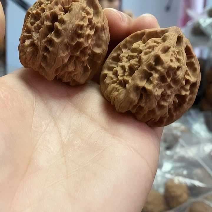 文玩核桃把件42野牛小众