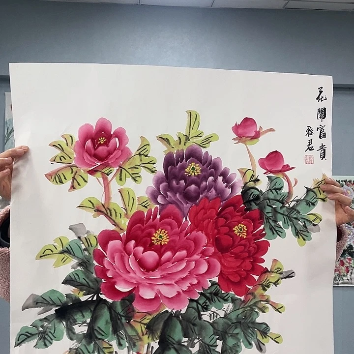 国画我是你的小可爱啊我的小可爱我的小可爱