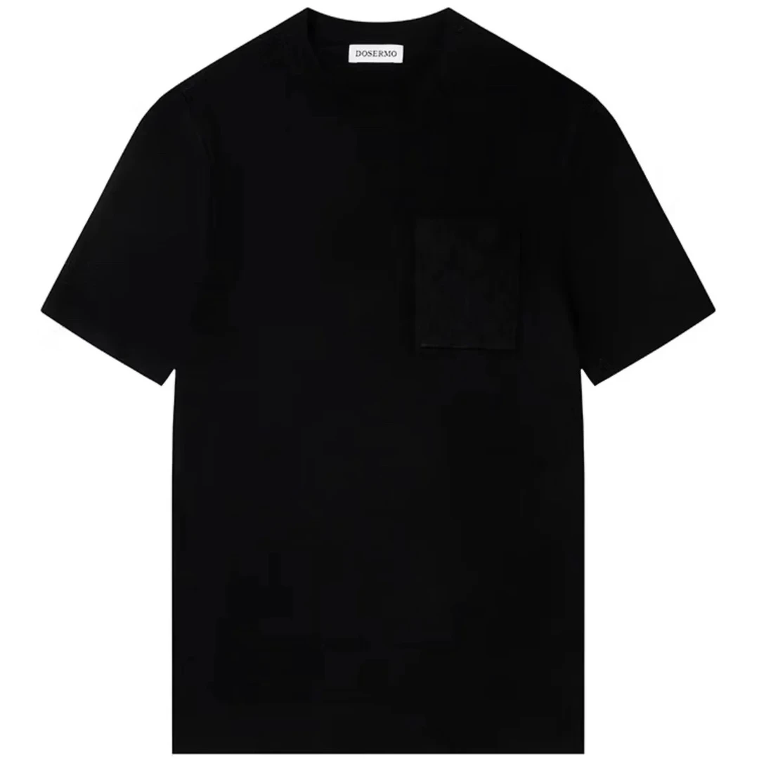 DOSERMO丹西摩轻奢男装秋冬新款字母针织短袖T恤羊毛衫毛衣正品