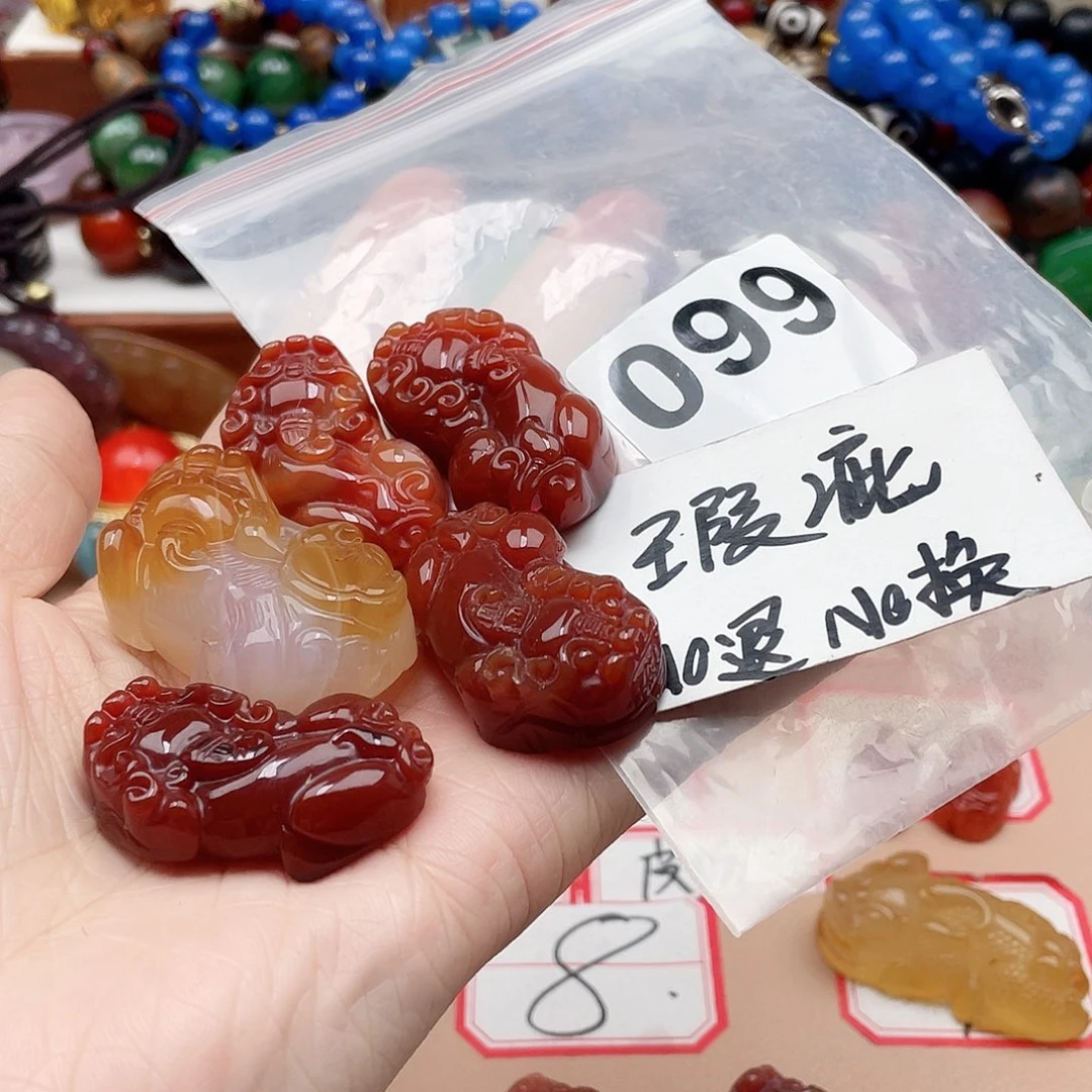 合金颈饰玛瑙/玉髓{****}