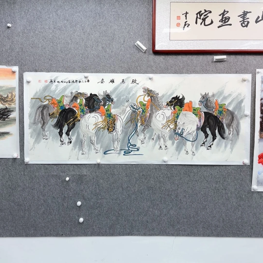 书法书法作品多次参加