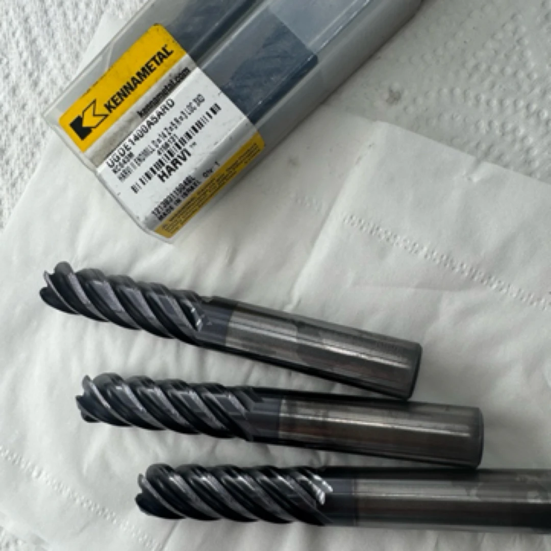 美国肯纳铣刀，R5圆弧，加工高温合金，不锈钢，品相完好