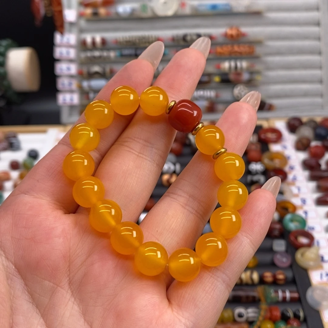 玛瑙/玉髓合金珠宝半成品