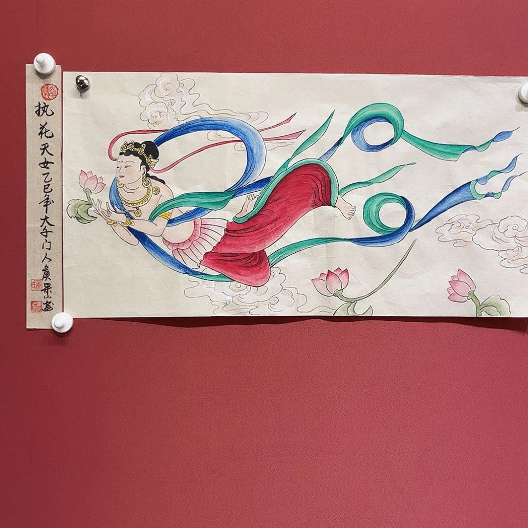 国画侯果山老师作品朵