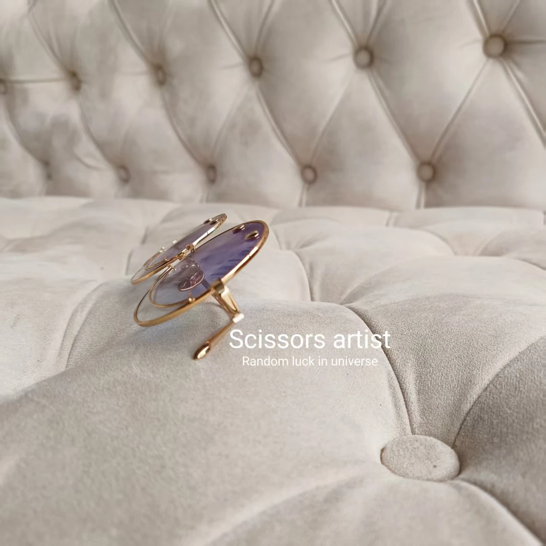 【Scissors artist】高端设计师走秀眼镜3437