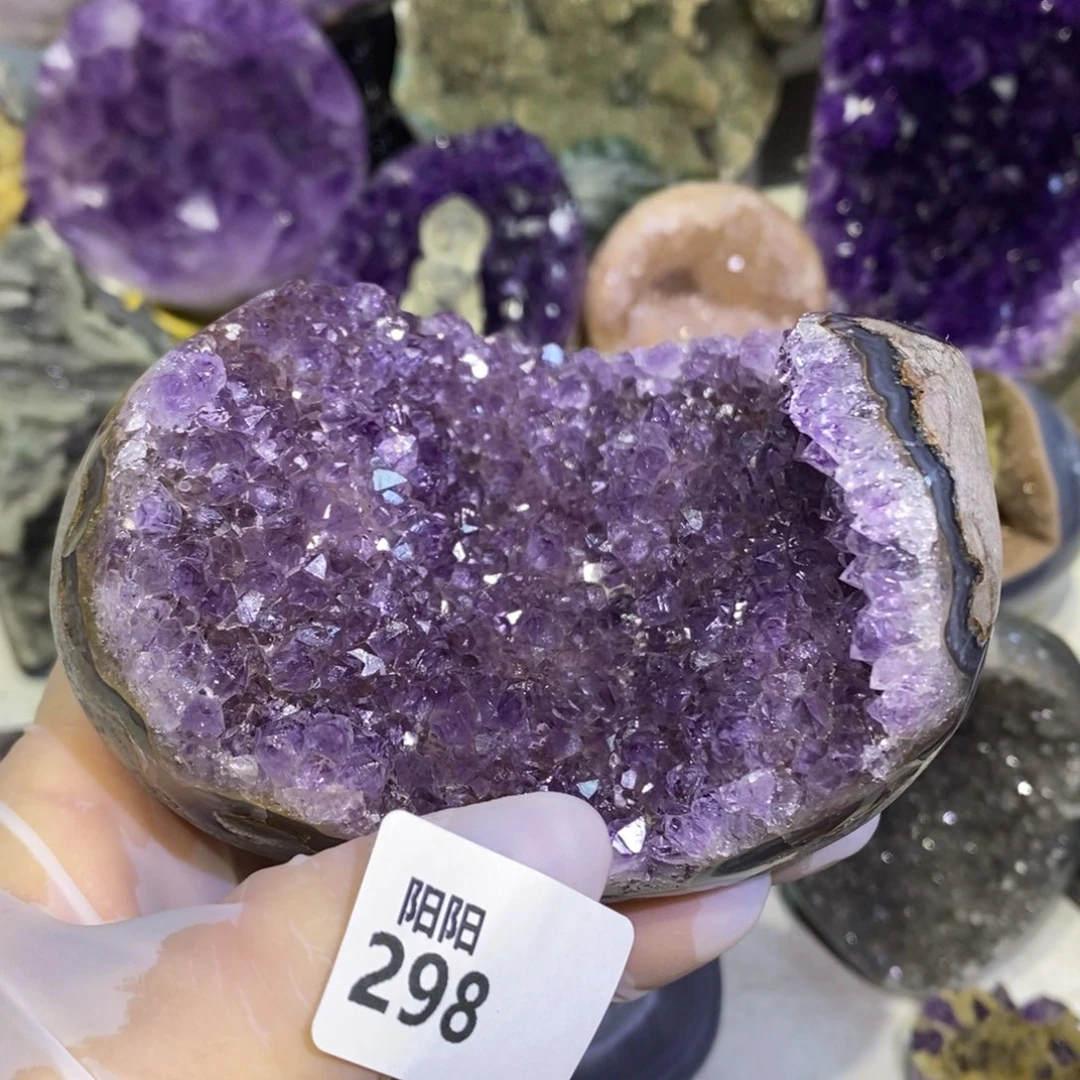 大型摆件（非配饰）紫晶未镶嵌
