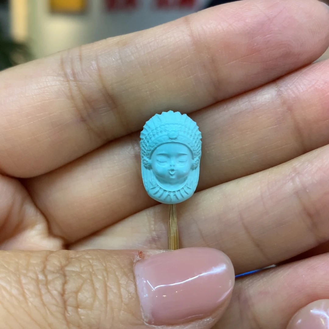 绿松石未镶嵌配饰