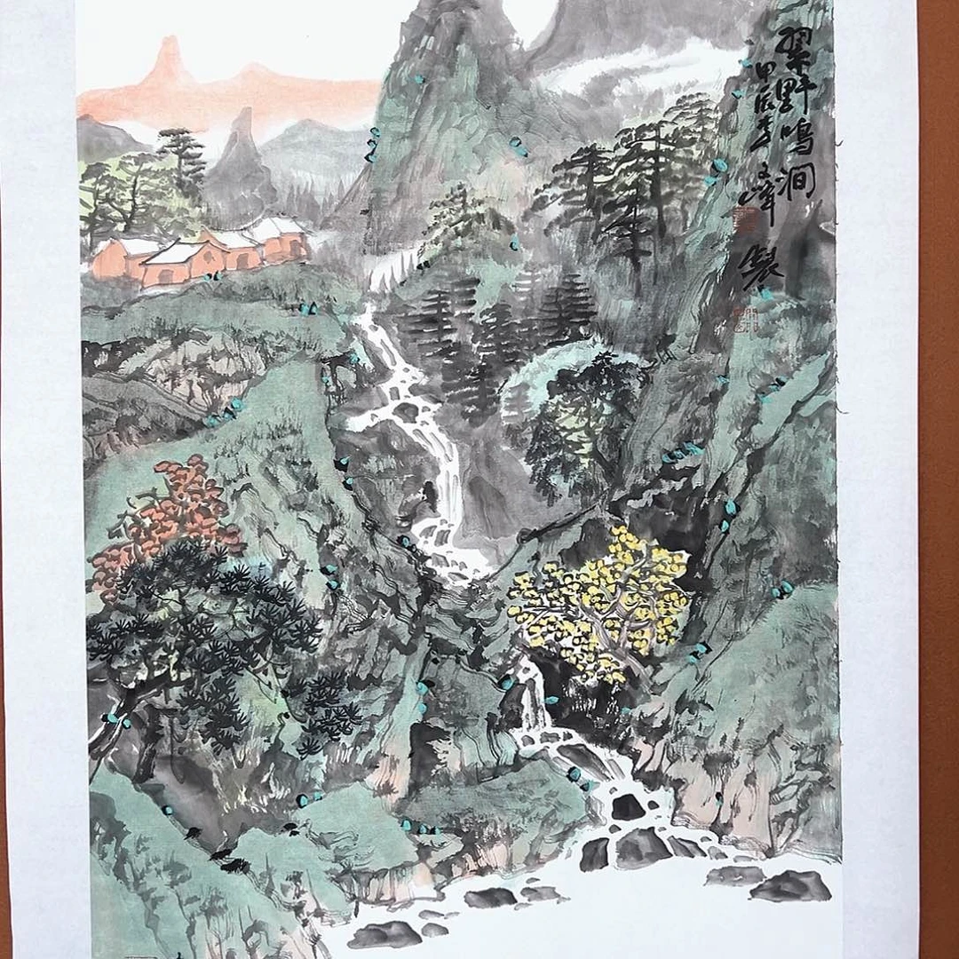 国画李文峰的作品